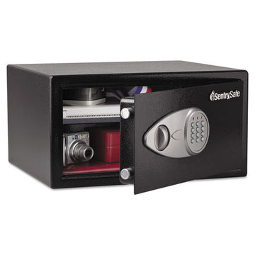 Sentry® Safe Electronic Lock Security Safe, 1 Cu Ft, 16.94w X 14.56d X 8.88h, Black freeshipping - TVN Wholesale